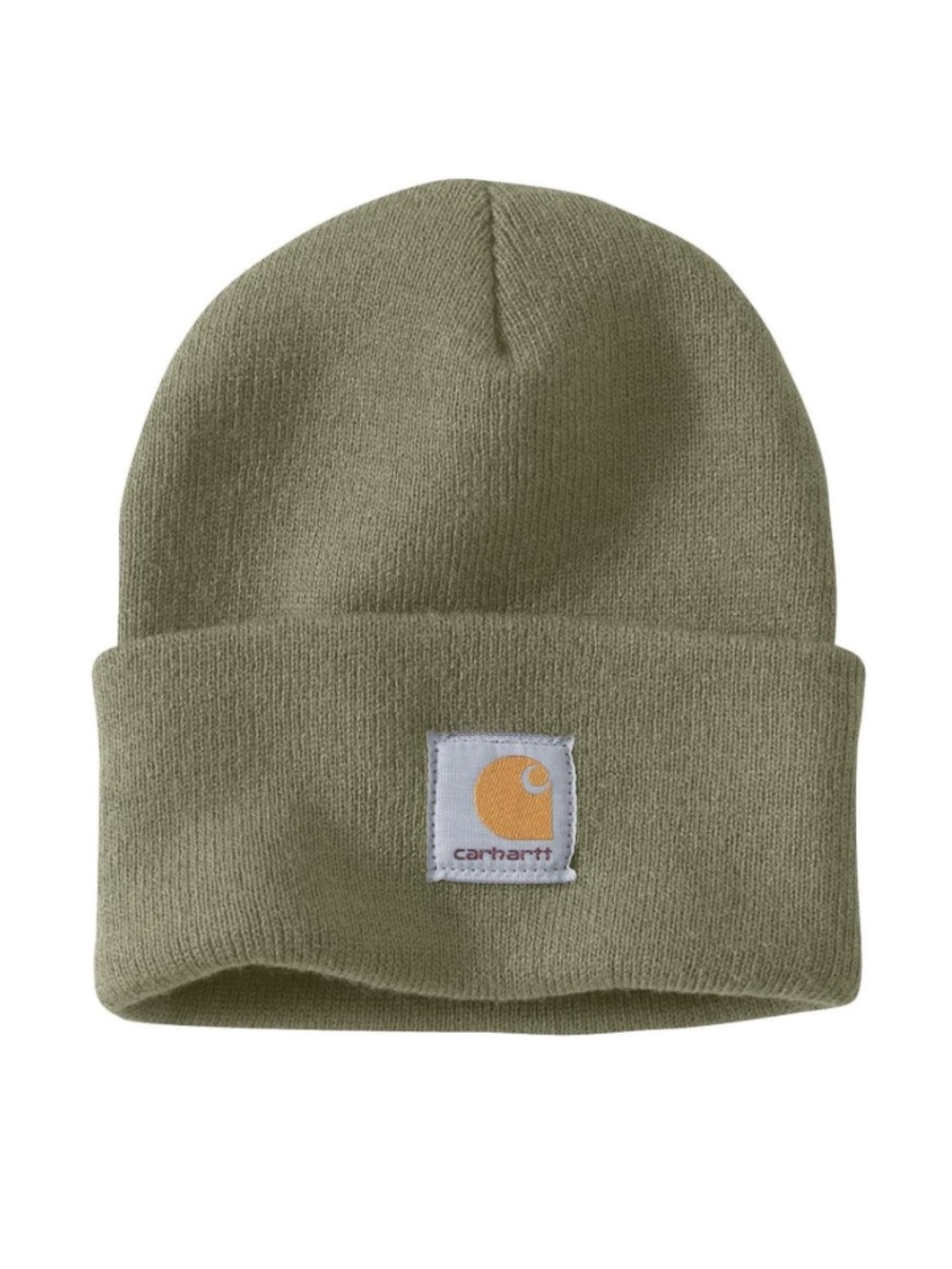 NWOT CARHARTT dusty olive green cuffed beanie new